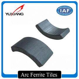 High Efficiency Arc Ferrite Magnet Segment Shape Ferrite Magnetic Tiles