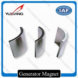 N52 N42 Neodymium Arc Magnets Precise Tolerance For Permanent Machine Magnet