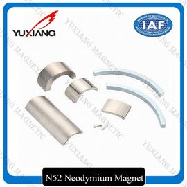 32.8*9*2mm Ndfeb Permanent Magnet , Arc Segment Magnets Working Temp 80 To 230℃