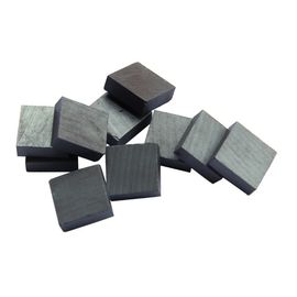 Block Ceramic Ferrite Magnets High Intrinsic Coercive Force With Diamond Cutting Finishing
