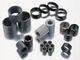 Black Smco Ring Magnets Plastic Injection Bonded Outstanding Magnetic Properties