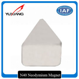 Industrial Triangle Neodymium Magnet Passivation Temporary Surface For Toys